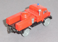 Wiking 604 H0 Feuerwehr MB UNIMOG Pulver Löschfahrzeug