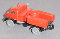 Wiking 604 H0 Feuerwehr MB UNIMOG Pulver Löschfahrzeug