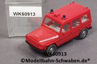 Wiking 60913 H0 MB G-Klasse VRW Ziegler, Feuerwehr, EVP