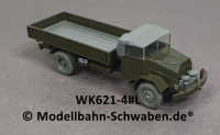 Wiking 621/4 H0 MAN Gelände LKW Bundeswehr Bz ca. 1960-65