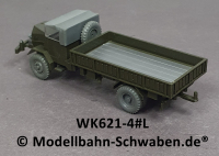 Wiking 621/4 H0 MAN Gelände LKW Bundeswehr Bz ca. 1960-65