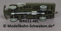 Wiking 621/4 H0 MAN Gelände LKW Bundeswehr Bz ca. 1960-65