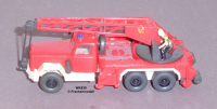 Wiking 630 H0 Feuerwehr Kranwagen Magirus KW 15