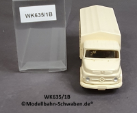 Wiking 635/1B, H0, MB L1413 Pritschen-LKW, DRK, EVP