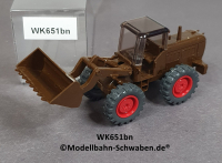 Wiking 651 H0, Liebherr, Radlader, Braun, EVP