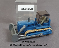 Wiking 655/2B H0 Planierraupe, capriblau, EVP
