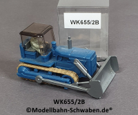 Wiking 655/2B H0 Planierraupe, capriblau, EVP