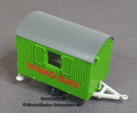 Wiking 6560220 H0 Bauwagen Wimo Bau, grün
