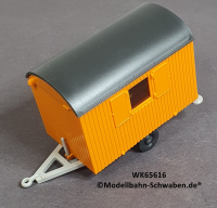 Wiking 65616 H0 Bauwagen, orange