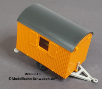 Wiking 65616 H0 Bauwagen, orange