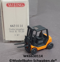 Wiking 6630114 H0, Gabelstapler Still R 70-20, orange, OVP