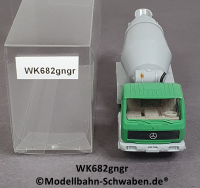 Wiking 682 H0, MB 2224 Beton-Mischer, 3-achsig, grün/grau, EVP