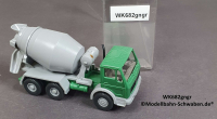 Wiking 682 H0, MB 2224 Beton-Mischer, 3-achsig, grün/grau, EVP