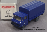 Wiking 69518 H0 THW Lkw Mercedes L 408, OVP