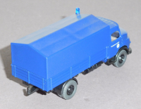 Wiking 696/1 H0 THW Lkw Mercedes L 1413 Pritsche mit Plane