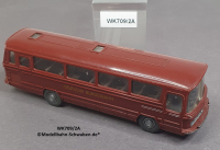 Wiking 709/2A H0 MB O 302 Bus, DEUTSCHE BUNDESBAHN, braunrot, EVP