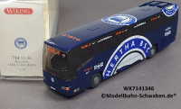 Wiking 7141346 H0 Reisebus MB O 404 RHD, Mannschaftsbus, Hertha BSC, OVP