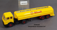 Wiking 802 H0, MB Tanksattelzug, Shell, EVP