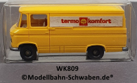 Wiking 809 H0, MB L 406 Kasten, Shell termo komfort, gelb, OVP