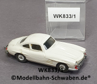 Wiking 833/1 H0, MB 300SL, creme, EVP