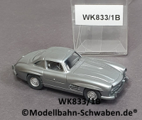 Wiking 833/1B H0, MB 300SL, silber, EVP