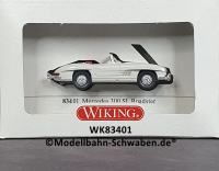 Wiking 83401 H0, MB 300 SL Roadster / Cabrio, Weiss, OVP