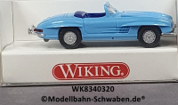 Wiking 8340320 H0, MB 300 SL, Roadster, hellblau, OVP