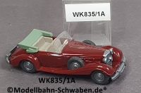 Wiking 835/1A H0 MB 540 K Cabrio, braunrot, EVP