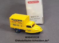 Wiking 8410124 H0, Goli Dreirad, Kluwe, gelb, OVP