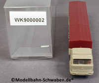 Wiking 9000002 N Magirus, Pritschensattelzug, zementgrau, EVP