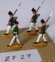ZF27 Zinnfiguren bemalt Set mit 4 Stück