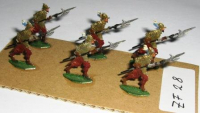 ZF28 Zinnfiguren bemalt Set mit 6 Stück