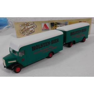 Albedo 115114 LKW MAN Koffer Hängerzug HOLSTEN-BIER 1:87 in OVP