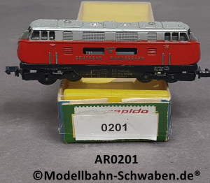 Arnold 0201 N Diesellok V200 001, DB, Bz.1964-66, Vintage