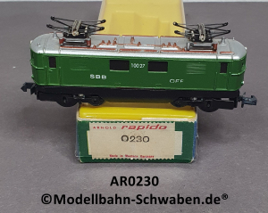Arnold 0230 N Elektrolok Re 4/4 I, BN 10027, SBB, Bz.1963-68, Vintage