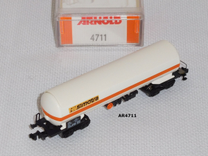 Arnold 4711 SNCF Kesselwagen Simotra, 4-achsig, beige, OVP