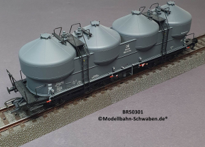 Brawa 50301 H0 Staubbehälterwagen Kkds 55, BN 358 019, DB, OVP