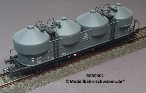 Brawa 50301 H0 Staubbehälterwagen Kkds 55, BN 358 019, DB, OVP