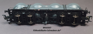 Brawa 50307 H0 Staubbehälterwagen Kkds 55, BN 358 011, DB, OVP