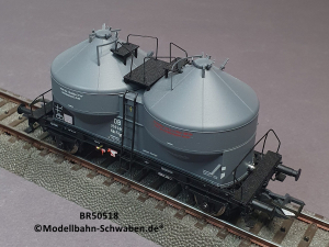 Brawa 50518 H0 Staubbehälterwagen Kds 54, BN 359 490, DB, OVP