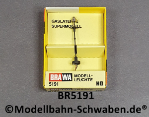 Brawa 5191 H0 Gaslaterne Supermodell, OVP