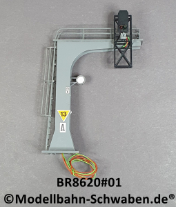 Brawa 8620+8824 H0 Signalausleger m. Selbstblocksignal