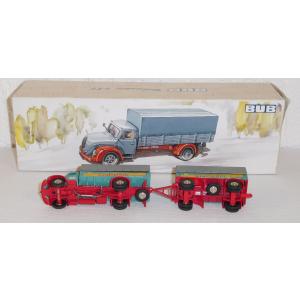 BUB 07450 MAGIRUS S6500 PLANENHÄNGERZUG “SINALCO KOLA” 1:87 OVP