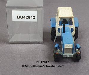 Busch 42842 H0 Traktor, Fortschritt ZT 300-C, Blau, EVP