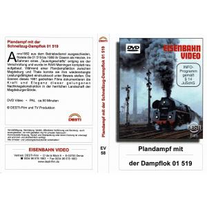 Desti EV058 Lok 01 519 unter Volldampf