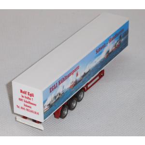 EGLI Kühltransporte Sattelanhänger M1:87 OVP