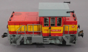 ETS 111S Spur 0, M1:45, Blech/TinPlate DC Diesellok m.Sound, 704 001-7, CSD, OVP