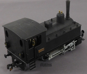 ETS 122S Spur 0, M1:45, Blech/TinPlate DC Dampflok m.Sound, 200.001, OVP