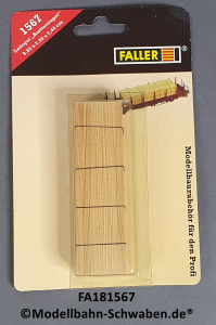 Faller 181567 H0 Ladegut Bretterstapel, 98x29x24 mm, OVP