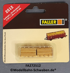 Faller 272512 N Ladegut Grubenholz, 54x16x11 mm, OVP